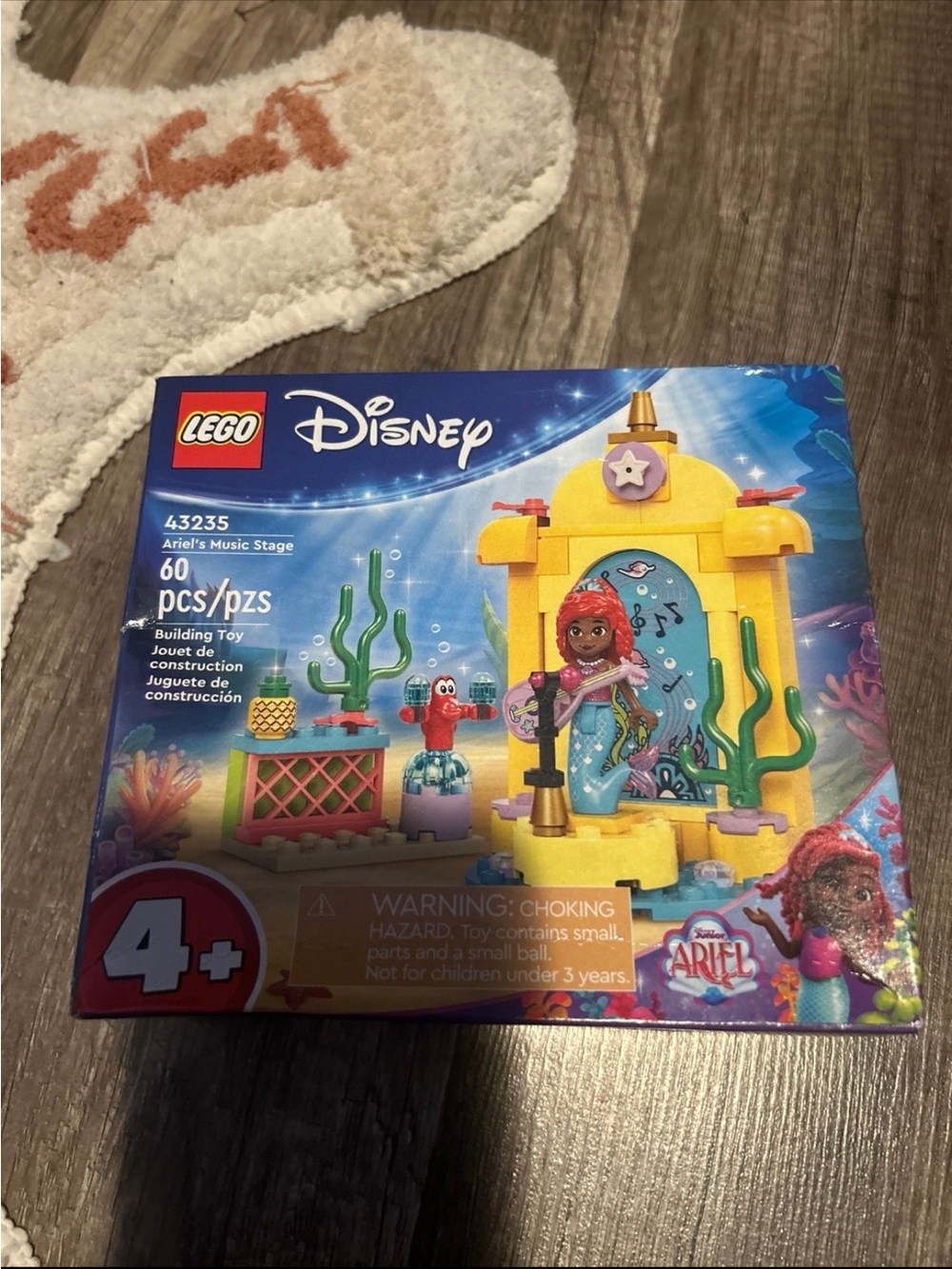 LEGO Disney Ariel Music Stage Yellow and Pink Playset